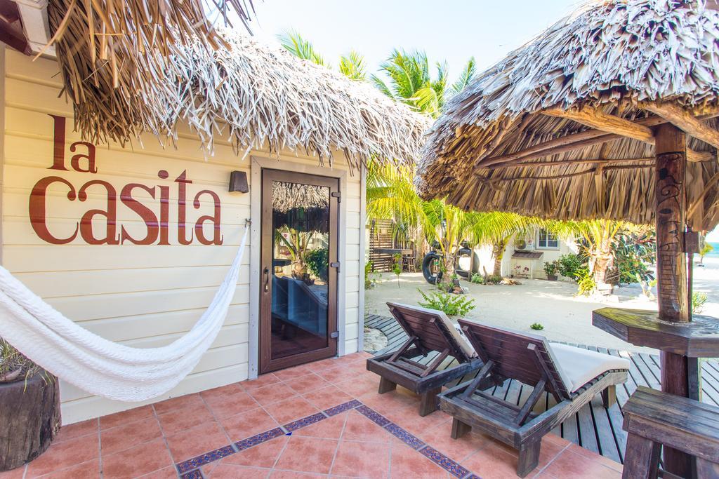 Caribbean Beach Cabanas Placencia Bagian luar foto